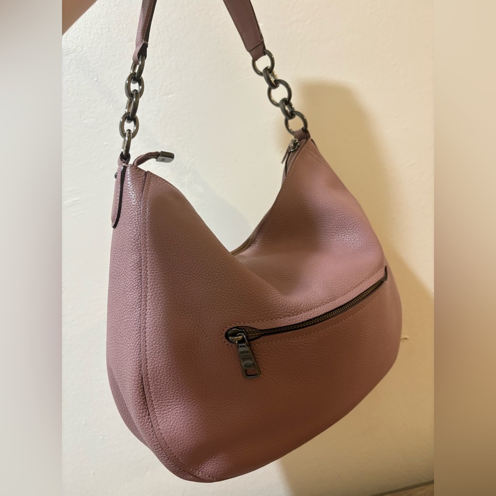 Bundle Coach Light Pink Leather Wallet and Shoulder Bag - Picture 10 of 16